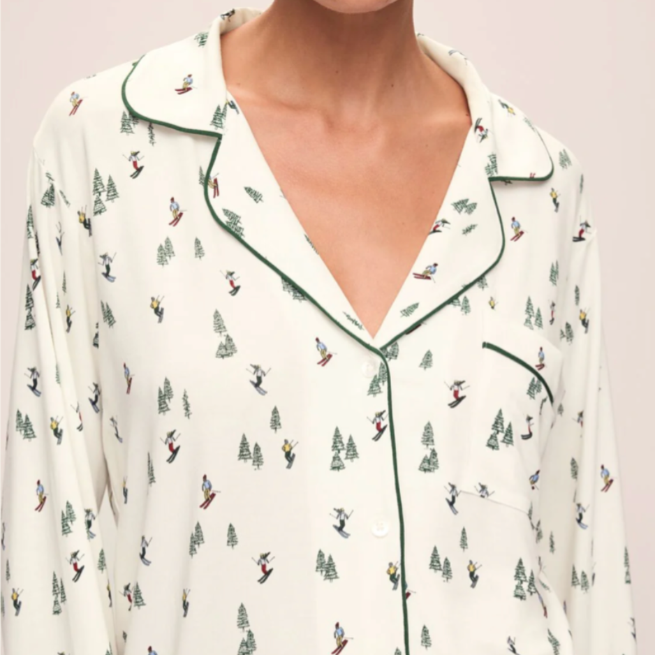 Gisele Long PJ - Ski Chalet Ivory/Pine