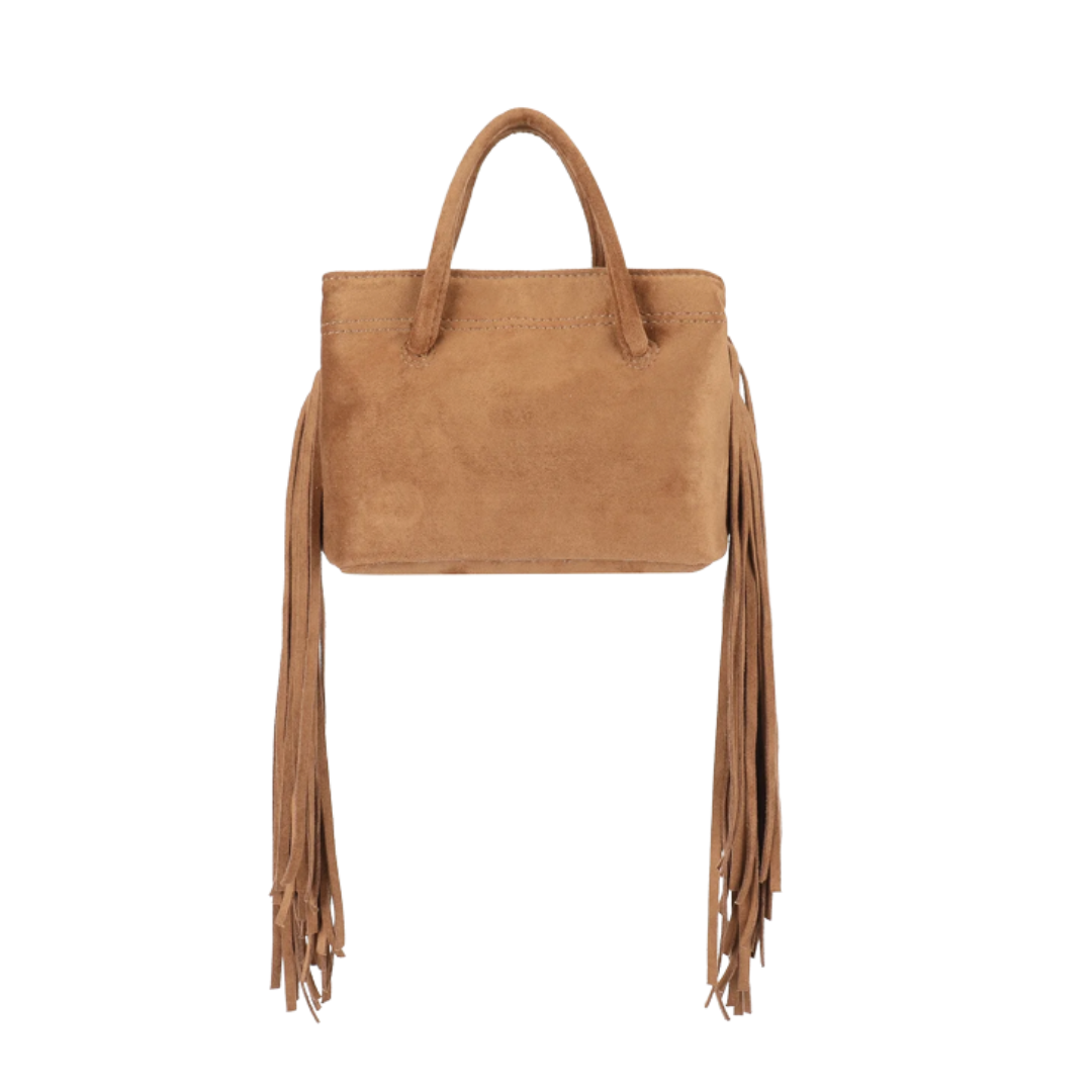 Noe Fringe Faux Suede Short