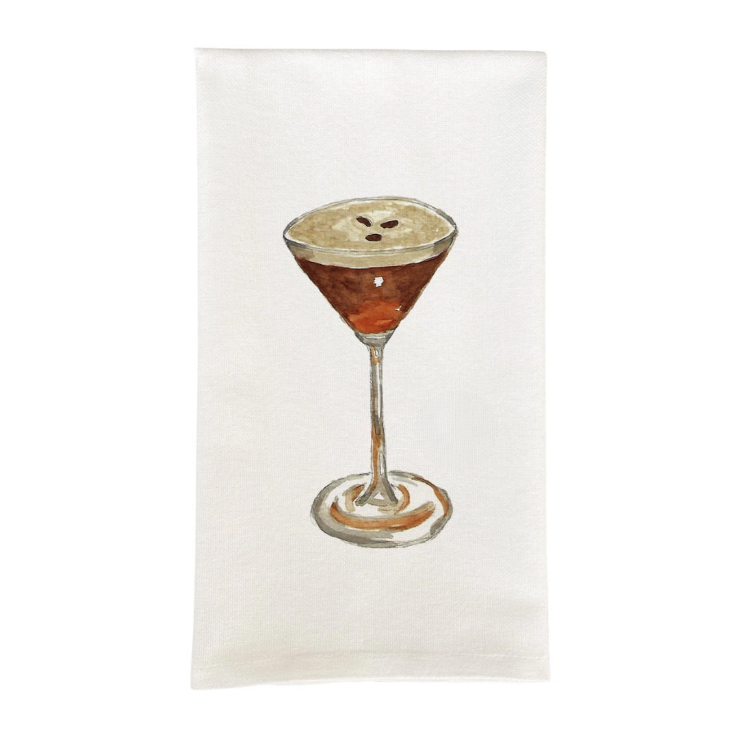 French Graffiti Kitchen Towel