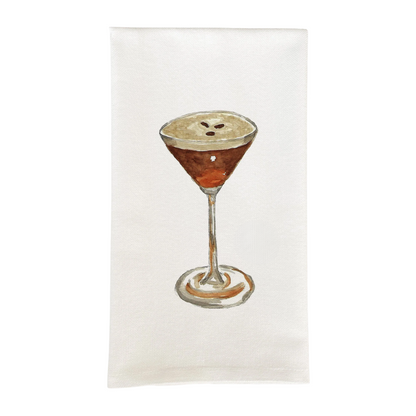 French Graffiti Kitchen Towel