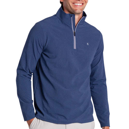 Seersucker Performance Pullover