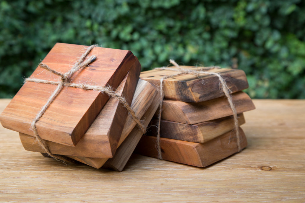 Wooden Coasters (Set of 4)