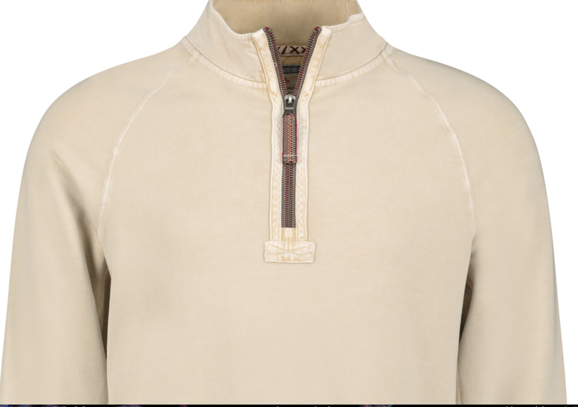 Cashmere Fleece Zip Pullover