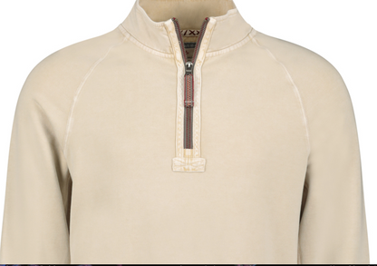 Cashmere Fleece Zip Pullover