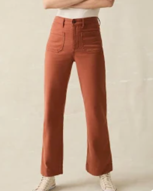 Stretch Terry Patch Pocket Pant