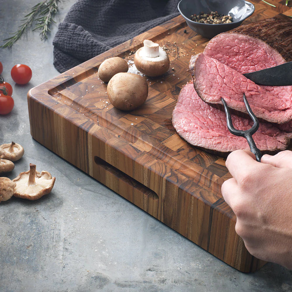 Butcher Block Carving & Cutting Board - Extra Thick