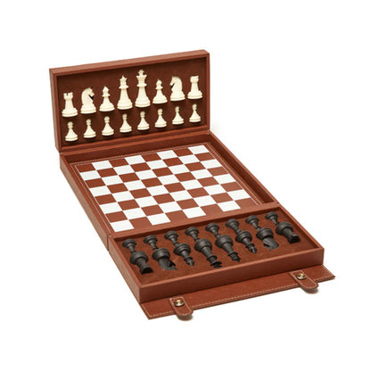 Bryson Backgammon and Chess Set  (Brown)