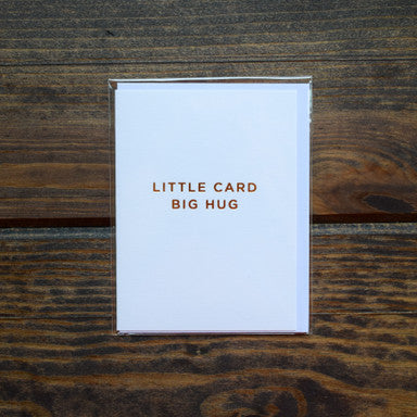 Little Card Big Hug