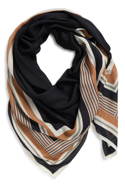 Lina Striped Scarf