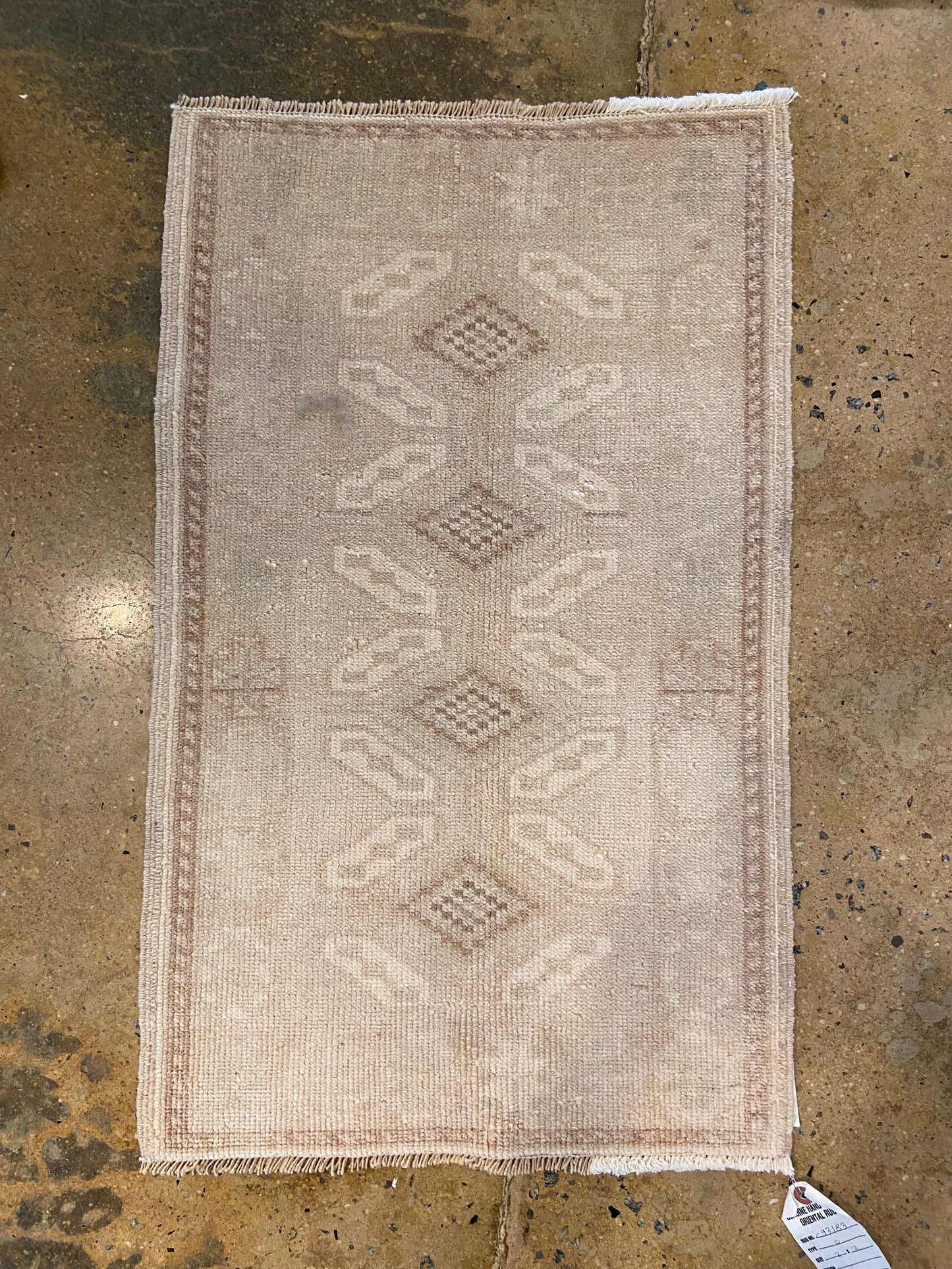 Vintage Mini Oushak Rug - 2'x3'