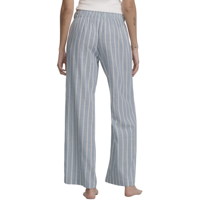 Nautico Boxer Pant - Classic Stripe Slate Blue | Ivory