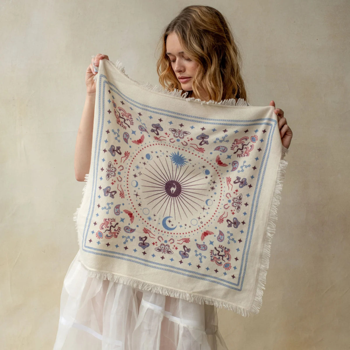 Mini Cosmic Rodeo Cashmere Bandana