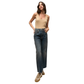 Taylor Cropped High Rise Wide Leg Jean