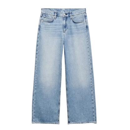 Saige Ankle Relaxed Straight Jeans - Ludlow