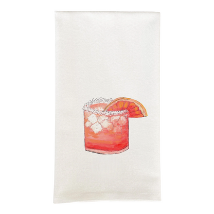 French Graffiti Kitchen Towel