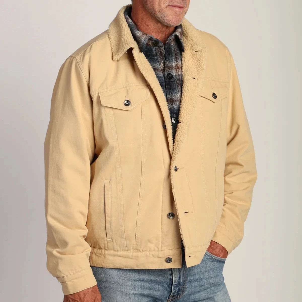 Alpine Fleece Trucker Jacket