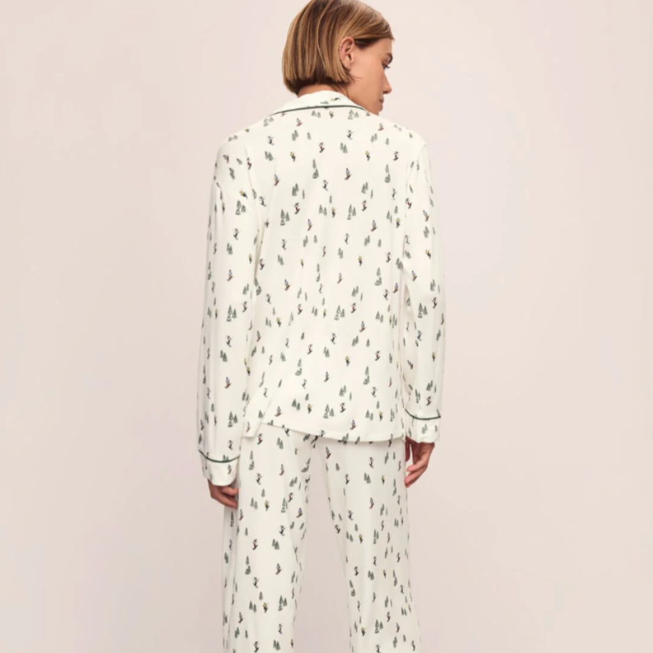 Gisele Long PJ - Ski Chalet Ivory/Pine