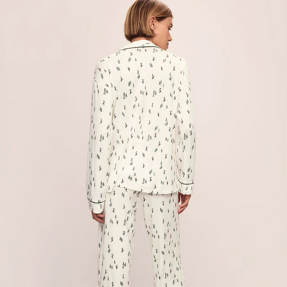 Gisele Long PJ - Ski Chalet Ivory/Pine