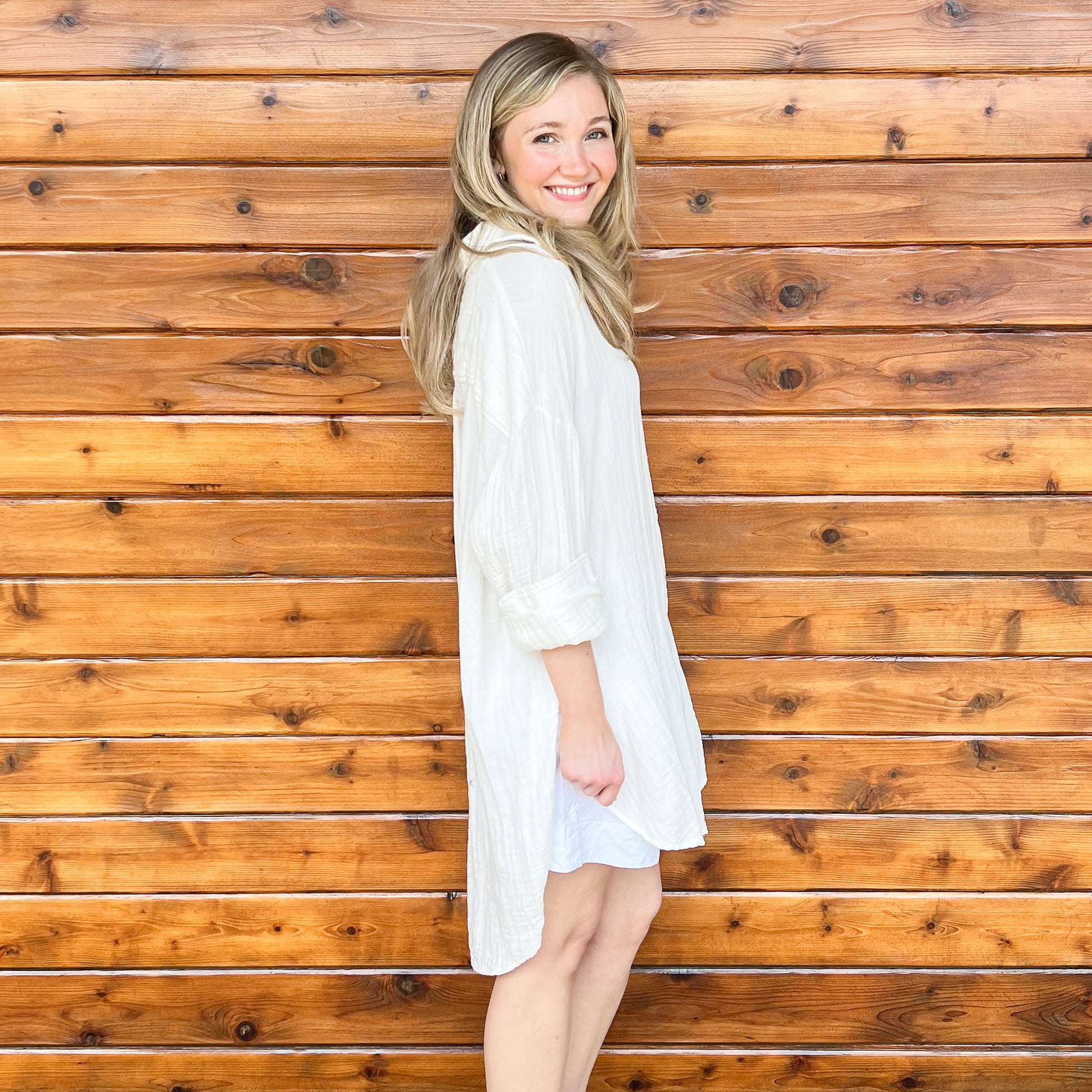 Captiva Gauze Beach Shirt