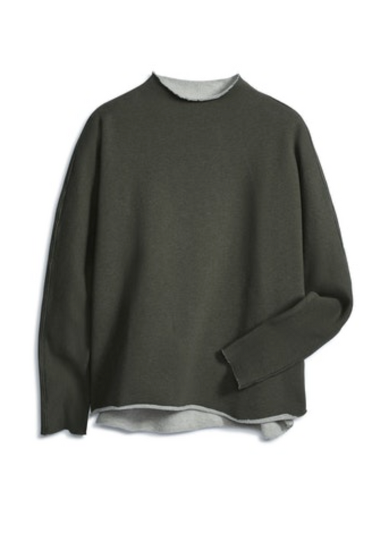 Funnel Neck Sweatshirt