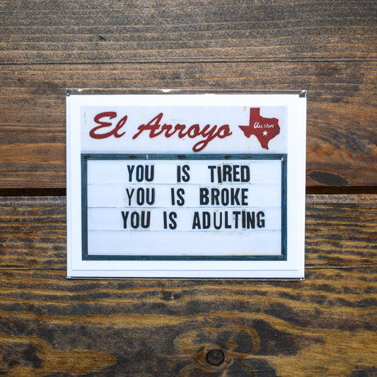 El Arroyo Greeting Card