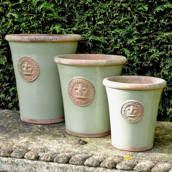 kew botanical garden plant pots Cotswold" MEDIUM Kew Long Tom Pot – Hearth and Soul