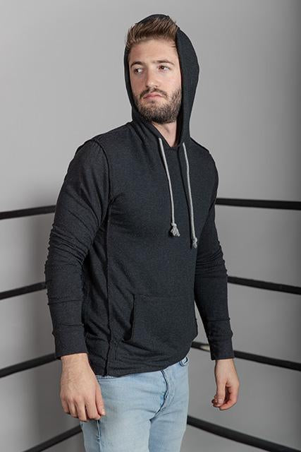 Modal French Terry Sweatshirt with Thermal Hood