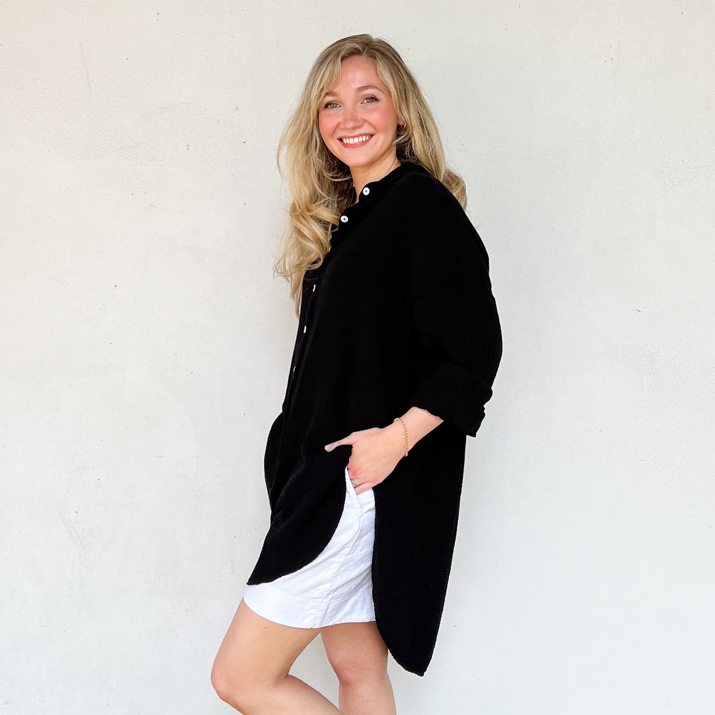 Captiva Gauze Beach Shirt