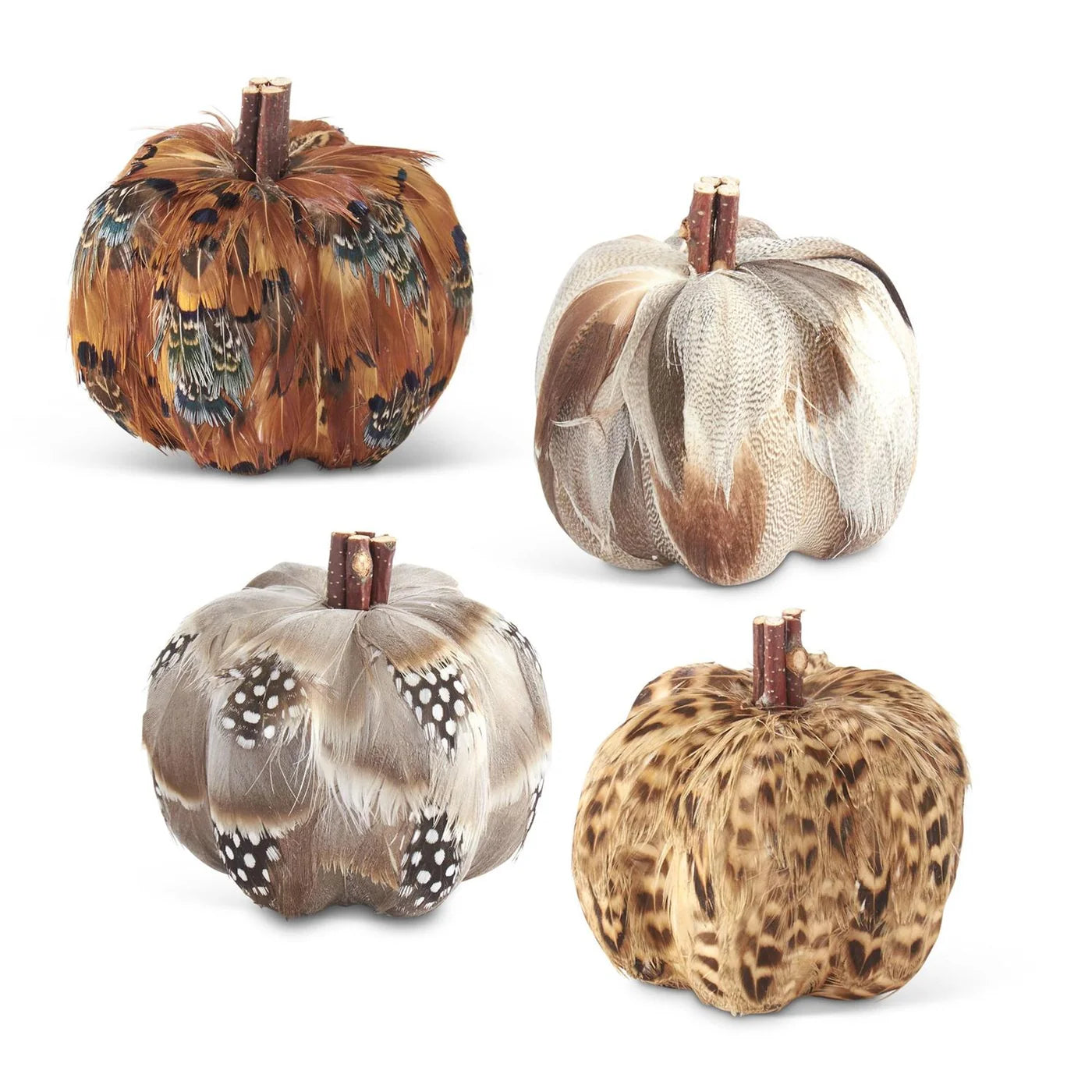 Mini Feather Pumpkin