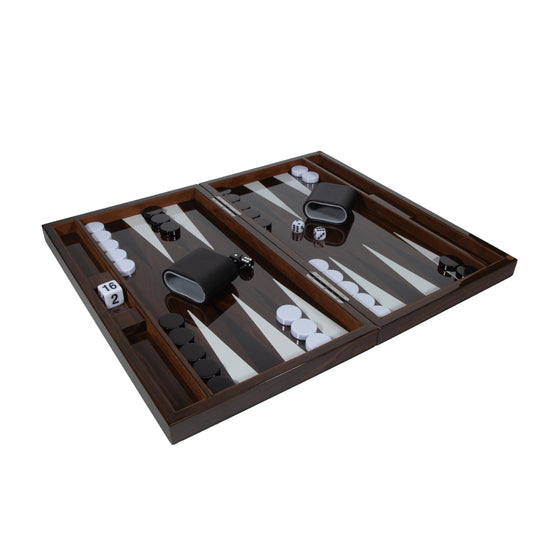 Luxe Backgammon Set (Walnut)