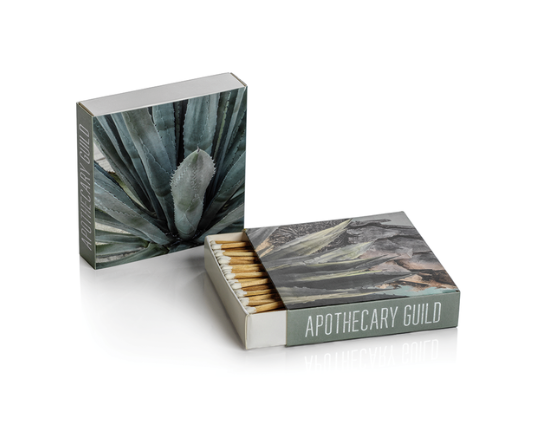 Graphic Match Box - 4"