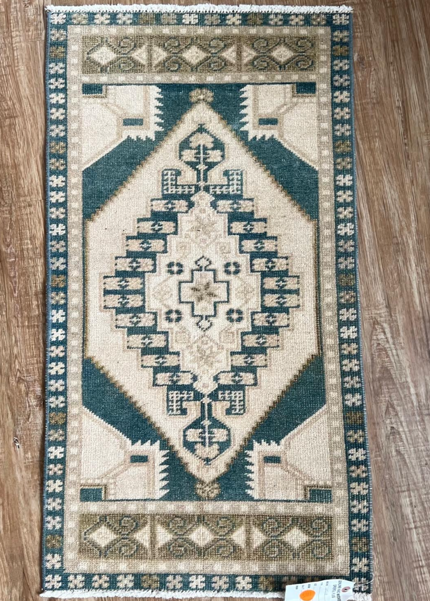 Vintage Mini Oushak Rug - 2'x3'