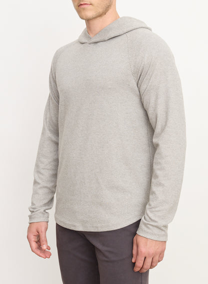Broken Twill Pull Over Hoodie