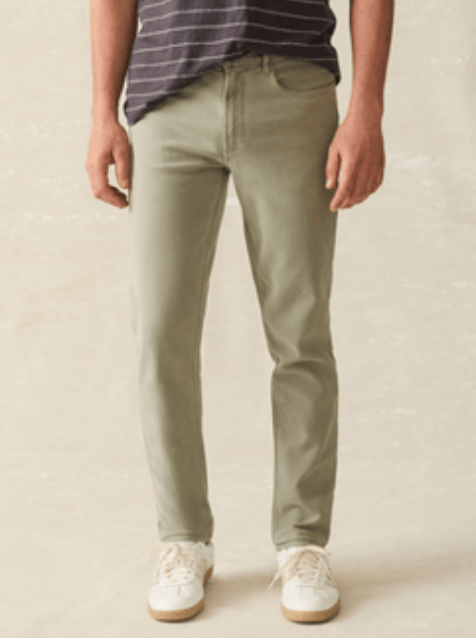 Stretch Terry 5 Pocket Pant