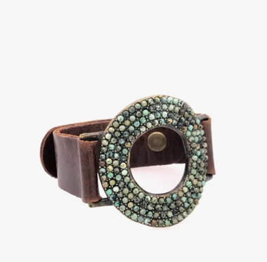 Donut Leather Bracelet