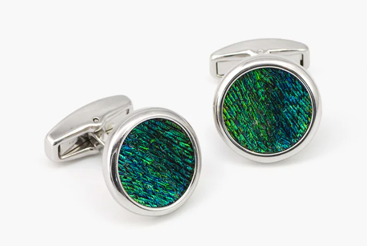 Feathered Cufflinks