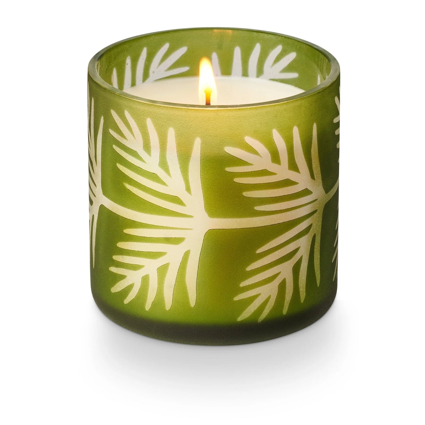Pine Glass Candle