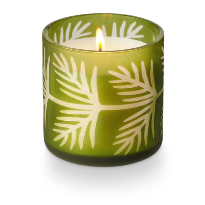 Pine Glass Candle