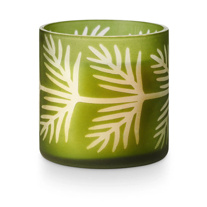 Pine Glass Candle