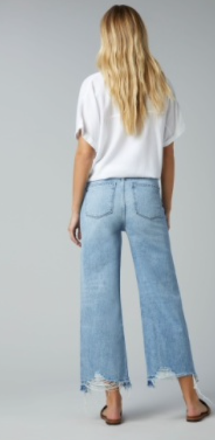 Hepburn Wide Leg High Rise Jean