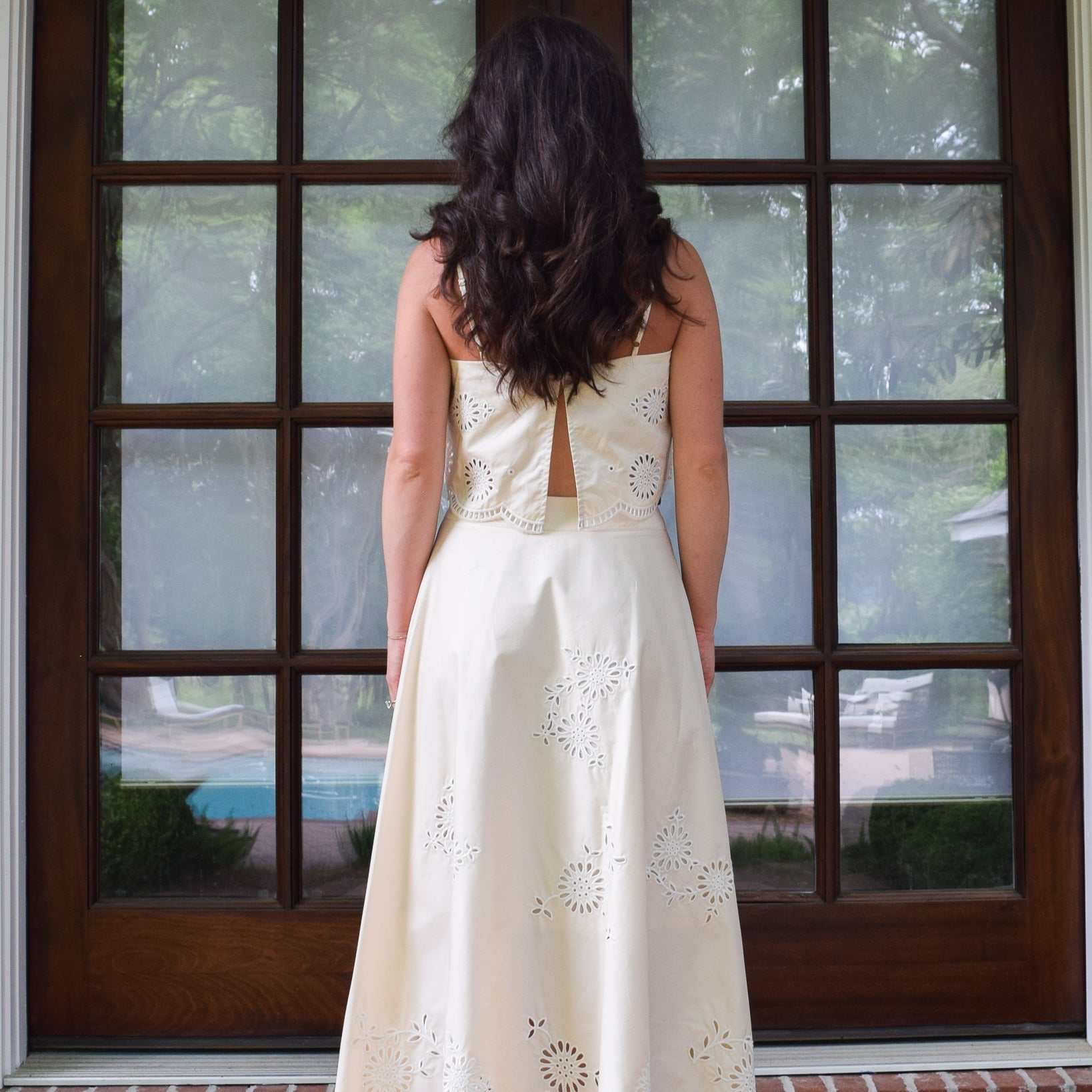 Carlotta Embroidered Top