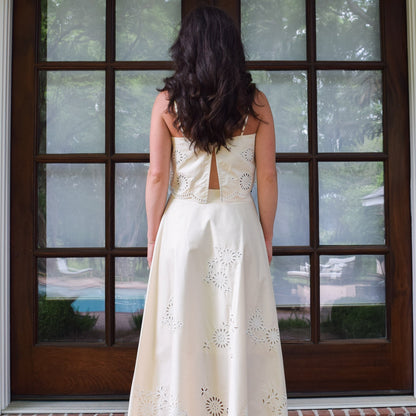 Carlotta Embroidered Top