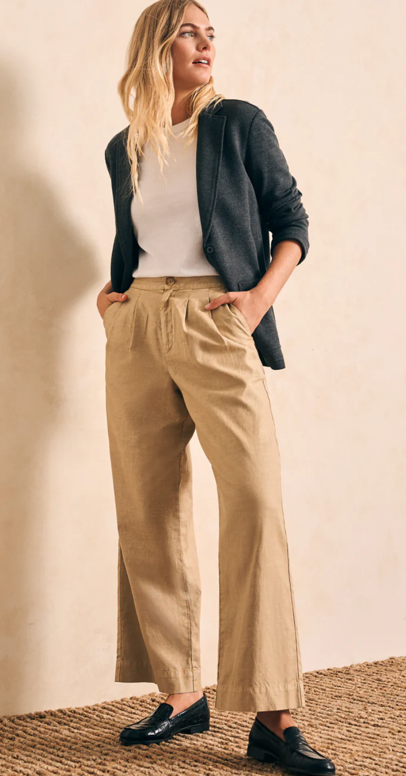 Cotton Canvas Trouser