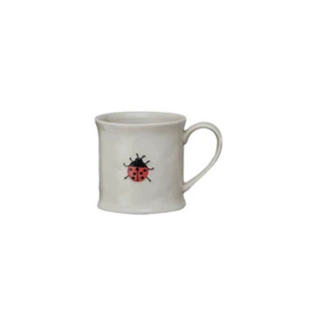 Embossed Stoneware Mug - 8oz
