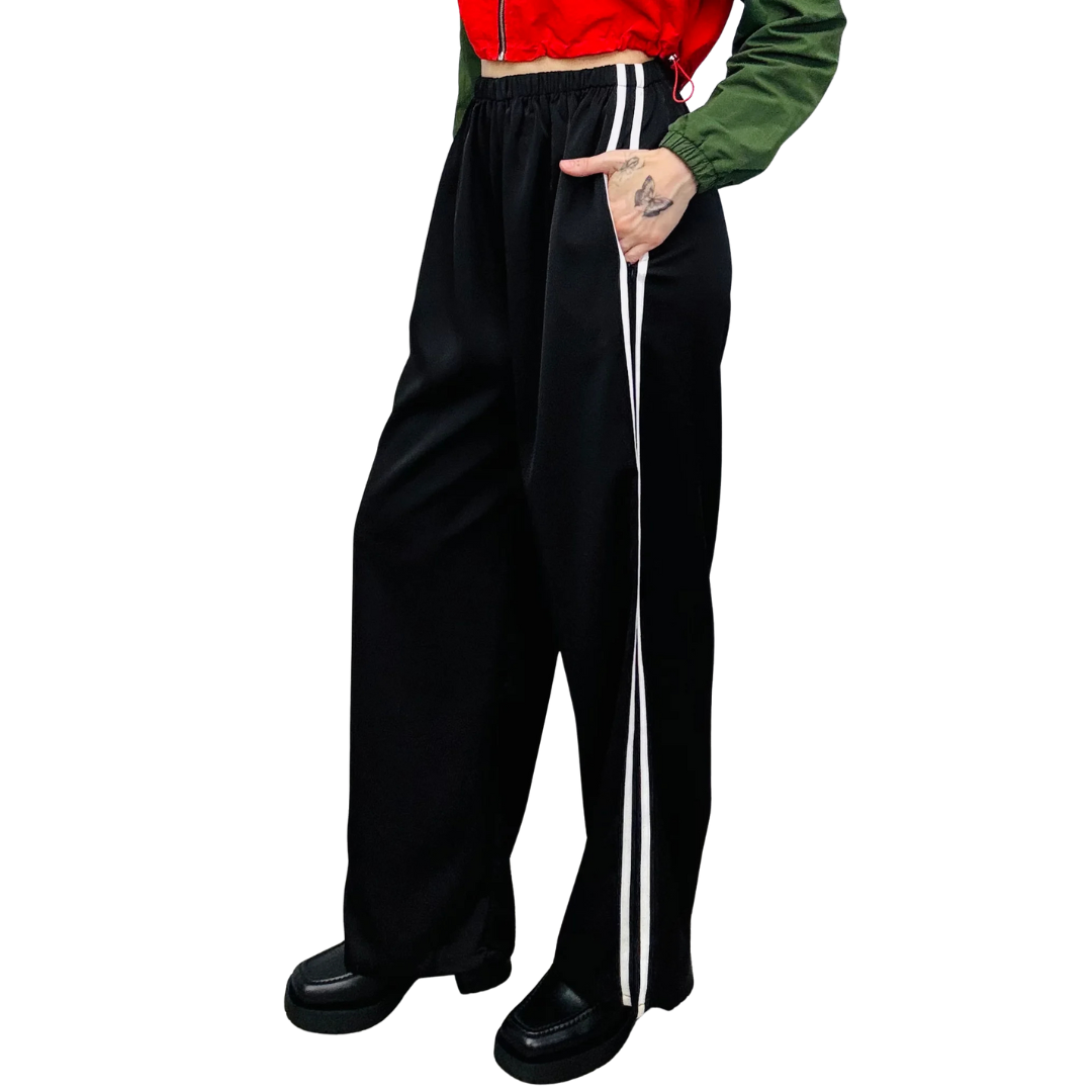 Satiny Sporty Spice Lounge Pants