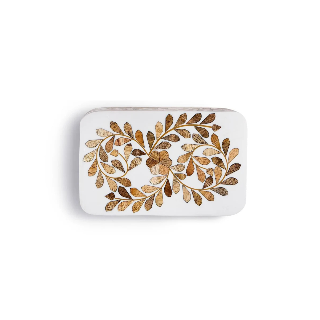 Natural Covered Box