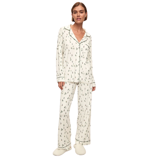 Gisele Long PJ - Ski Chalet Ivory/Pine