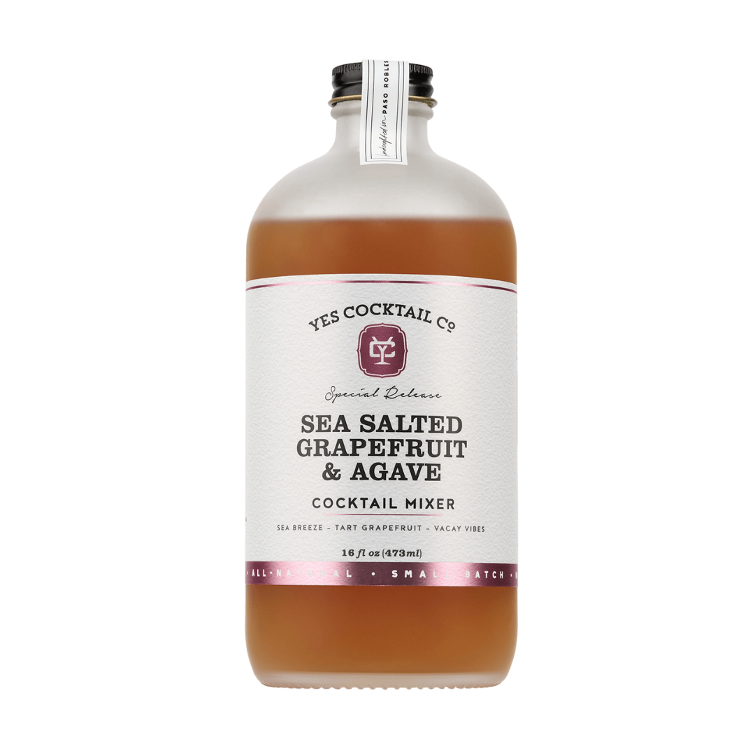 Sea Salted Grapefruit & Agave Cocktail Mixer