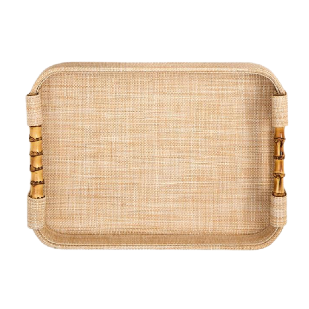 Natural Grass Rectangle Trays
