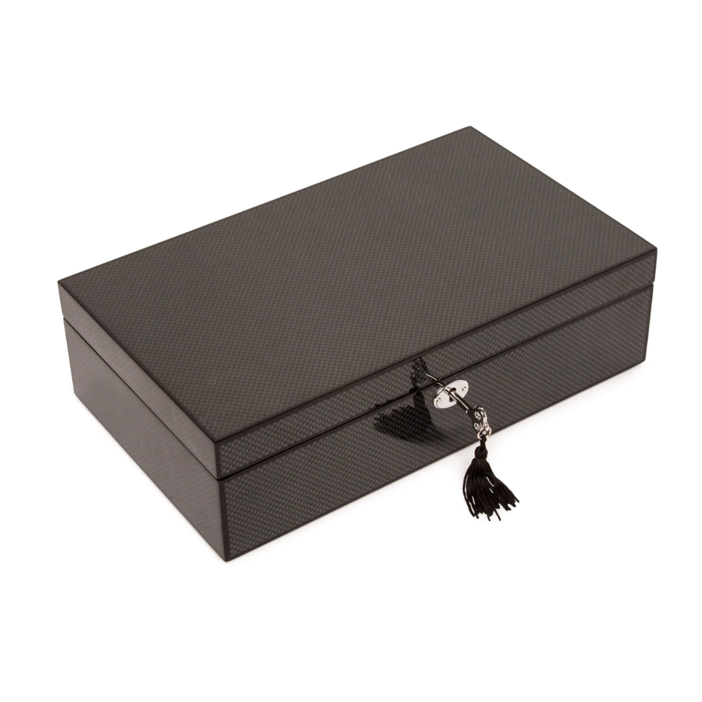 Stackable Jewelry Box - Carbon Fibor